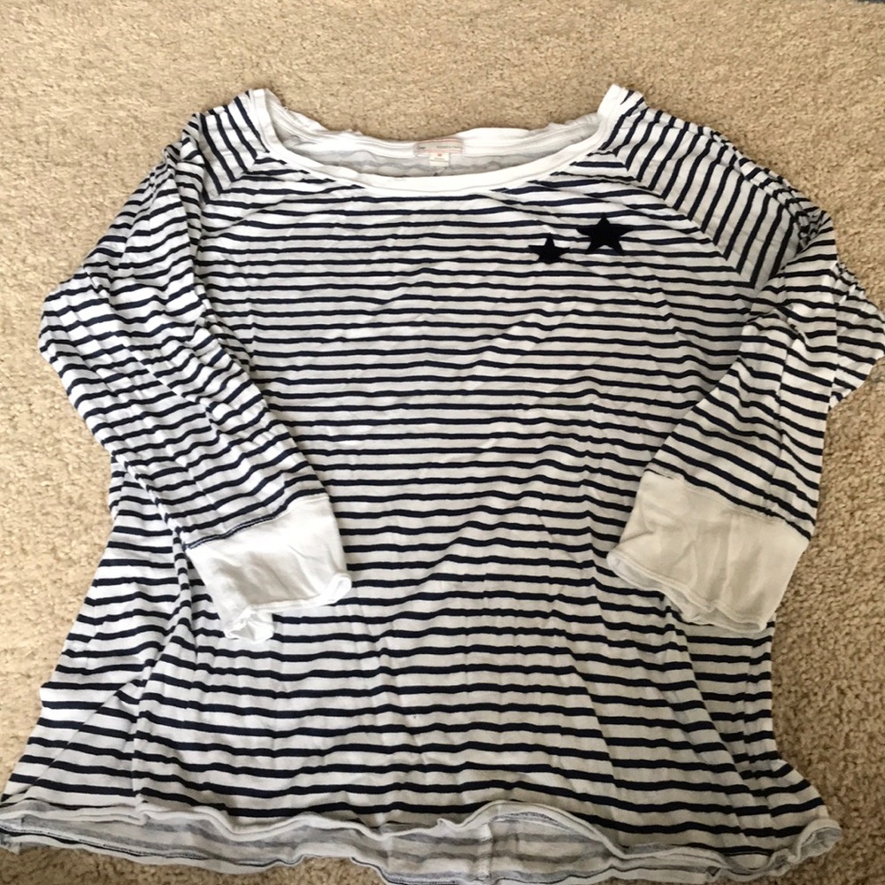 Gap star and stripes 3/4 shirt